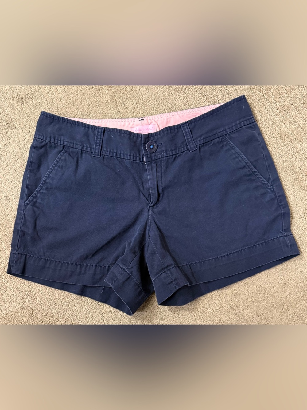 Lilly Pulitzer Navy Shorts SZ 4